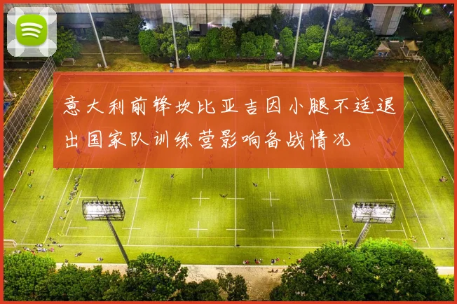 意大利前锋坎比亚吉因小腿不适退出国家队训练营影响备战情况